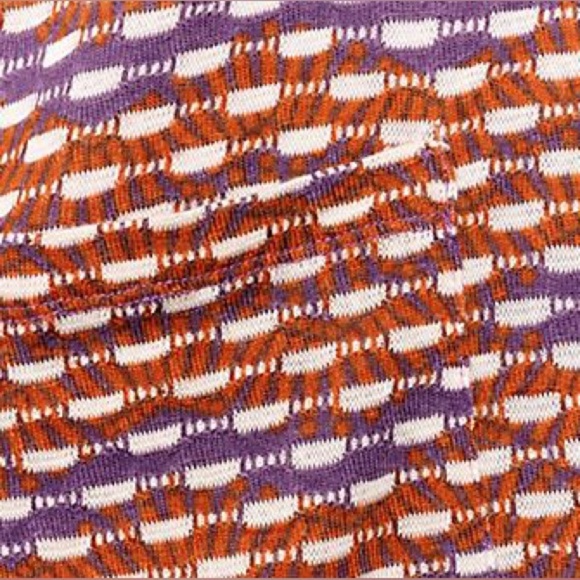 LOGO by Lori Goldstein Jacquard Duster Cardigan Purple Slate A611258 Longline - Picture 3 of 15